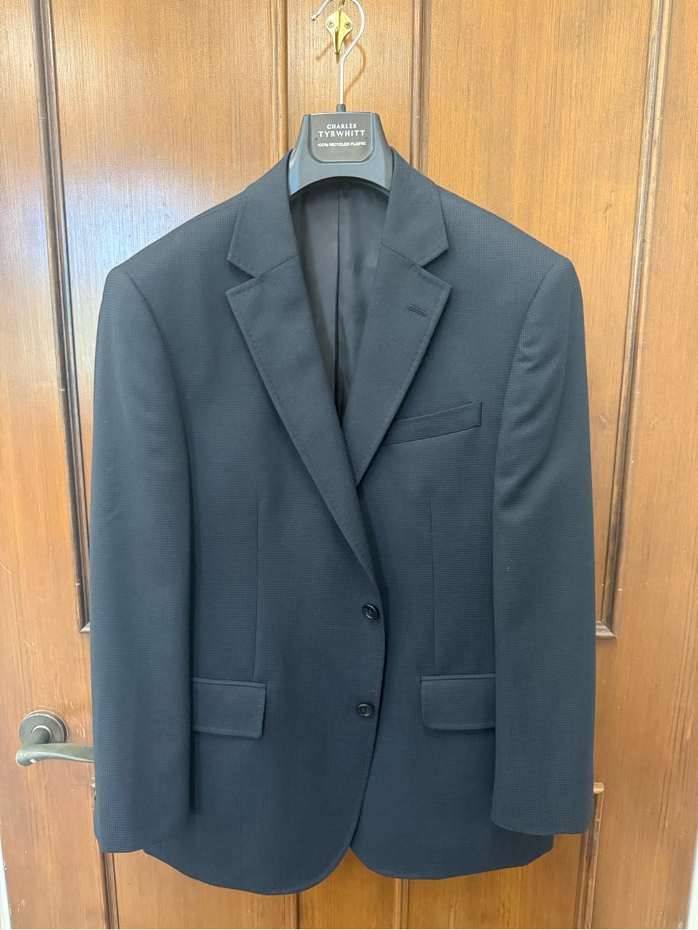 Like new. Charles Tyrwhitt black sports coat. Size 42R